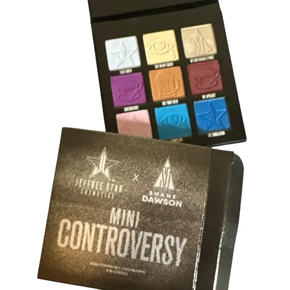 Jeffree Star Cosmetics Shane Dawson Mini Controversy Palette Matte, Metallic NWT